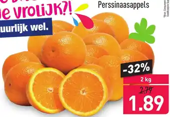 ALDI Perssinaasappels 2kg aanbieding