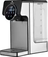Bol.com Perow Heetwaterdispenser - Waterkoker - Heetwatertap - Instant waterkoker - RVS - Zwart - 2.7 Liter aanbieding