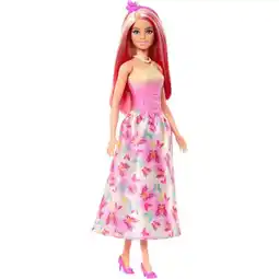 Bol.com Barbie Zeemeerminpop met Roze Haar - Barbiepop aanbieding