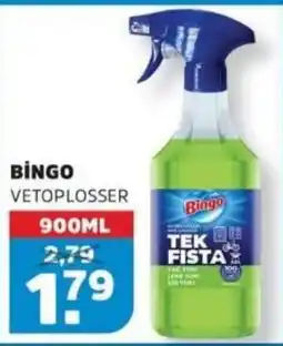 Sahan Supermarkten Bingo vetoplosser aanbieding
