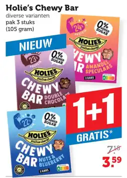 Coop Holie's Chewy Bar aanbieding