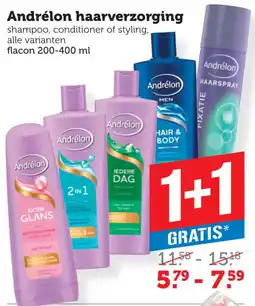 Coop Andrélon haarverzorging aanbieding