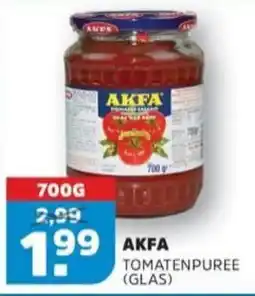 Sahan Supermarkten Akfa tomatenpuree aanbieding