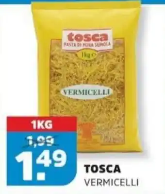 Sahan Supermarkten Tosca vermicelli aanbieding