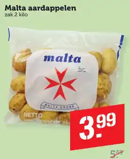 Coop Malta aardappelen aanbieding