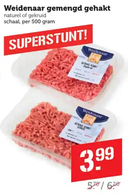 Coop Weidenaar gemengd gehakt aanbieding
