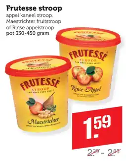 Coop Frutesse stroop aanbieding