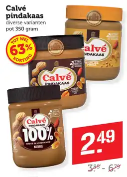 Coop Calvé pindakaas aanbieding
