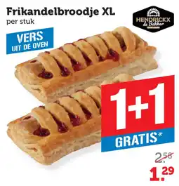 Coop Frikandelbroodje XL aanbieding