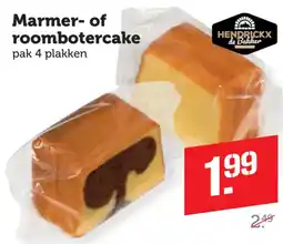 Coop Marmer of roombotercake aanbieding