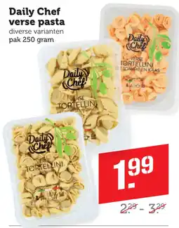 Coop Daily Chef verse pasta aanbieding