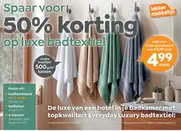 Coop Luxe badttextiel aanbieding