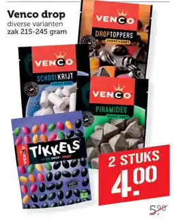Coop Venco drop aanbieding
