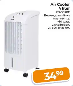 Trekpleister Air Cooler 4 liter PD-3878E aanbieding