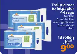Trekpleister Trekpleister toiletpapier 4-laags aanbieding