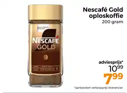 Trekpleister Nescafé Gold oploskoffie aanbieding
