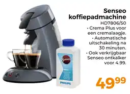 Trekpleister Senseo koffiepadmachine aanbieding
