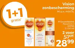 Trekpleister Vision zonbescherming aanbieding