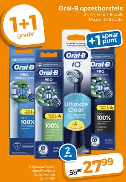 Trekpleister Oral-B opzetborstels aanbieding