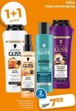 Trekpleister Gliss haarverzorging aanbieding