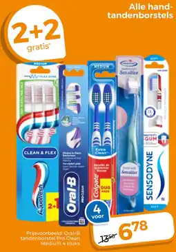 Trekpleister Alle handtandenborstels aanbieding