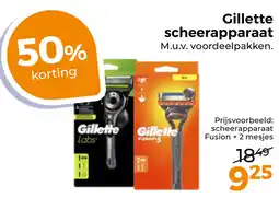 Trekpleister Gillette scheerapparaat aanbieding