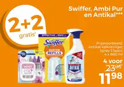 Trekpleister Swiffer, Ambi Pur en Antikal aanbieding