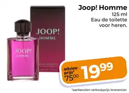 Trekpleister Joop! Homme aanbieding