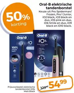 Trekpleister Oral-B elektrische tandenborstel aanbieding