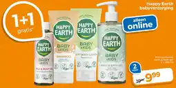 Trekpleister Happy Earth babyverzorging aanbieding