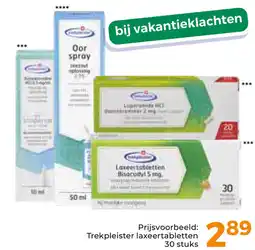 Trekpleister Trekpleister laxeertabletten aanbieding