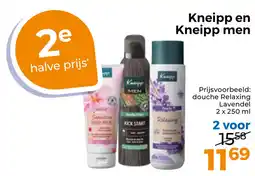 Trekpleister Kneipp en Kneipp men aanbieding