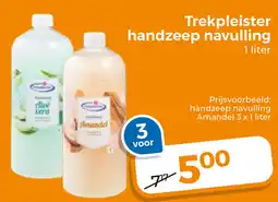 Trekpleister Trekpleister handzeep navulling aanbieding