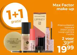 Trekpleister Max Factor make-up aanbieding