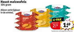 Kruidvat Haust maiswafels aanbieding
