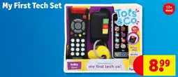 Kruidvat My First Tech Set aanbieding
