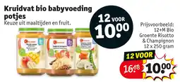 Kruidvat Kruidvat bio babyvoeding potjes aanbieding