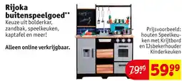 Kruidvat Rijoka buitenspeelgoed aanbieding