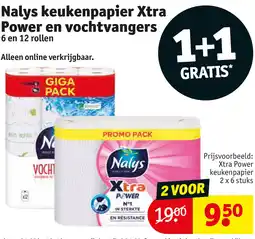 Kruidvat Nalys keukenpapier aanbieding