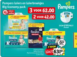 Kruidvat Pampers luiers en luierbroekjes aanbieding