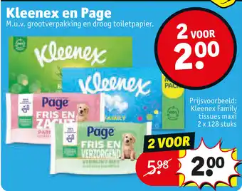 Kleenex en Page