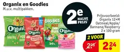Kruidvat Organix en goodies aanbieding