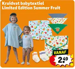 Kruidvat Kruidvat babytextiel aanbieding