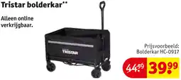 Kruidvat Tristar bolderkar aanbieding