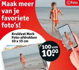 Kruidvat Kruidvat Merk Foto-afdrukken aanbieding