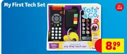Kruidvat My First Tech Set Tots &Co. aanbieding