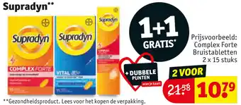 Kruidvat Supradyn aanbieding
