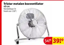 Kruidvat Tristar metalen boxventilator aanbieding