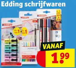 Kruidvat Edding schrijfwaren aanbieding
