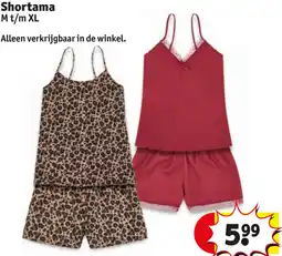 Kruidvat Shortama aanbieding